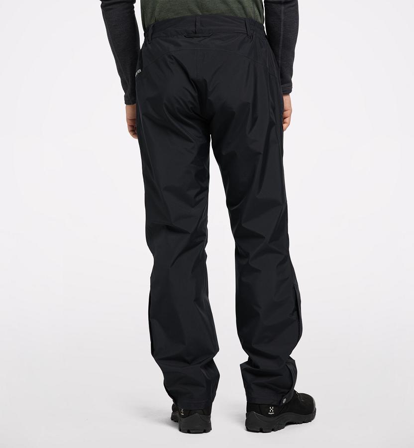 Haglöfs Mens Astral GTX Ski Pants Black New Zealand 32816IYON